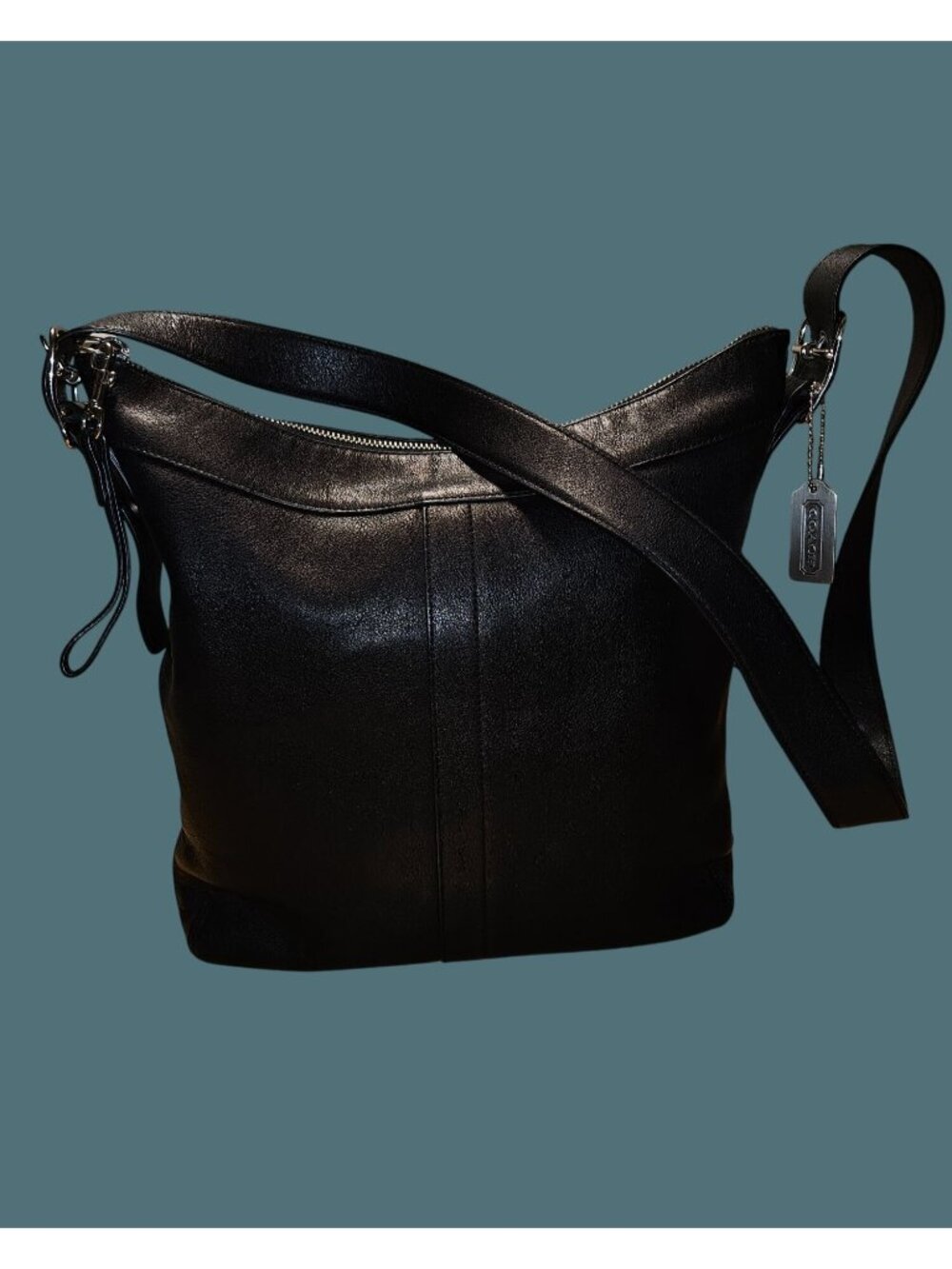 Coach Vintage Legacy Slim Leather Duffle Shoulder/Crossbody Minimalist Classic - Picture 2 of 16